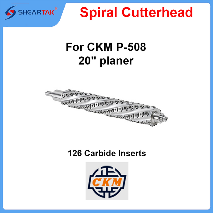 Spiral Cutterhead for CKM P-508 20" planer