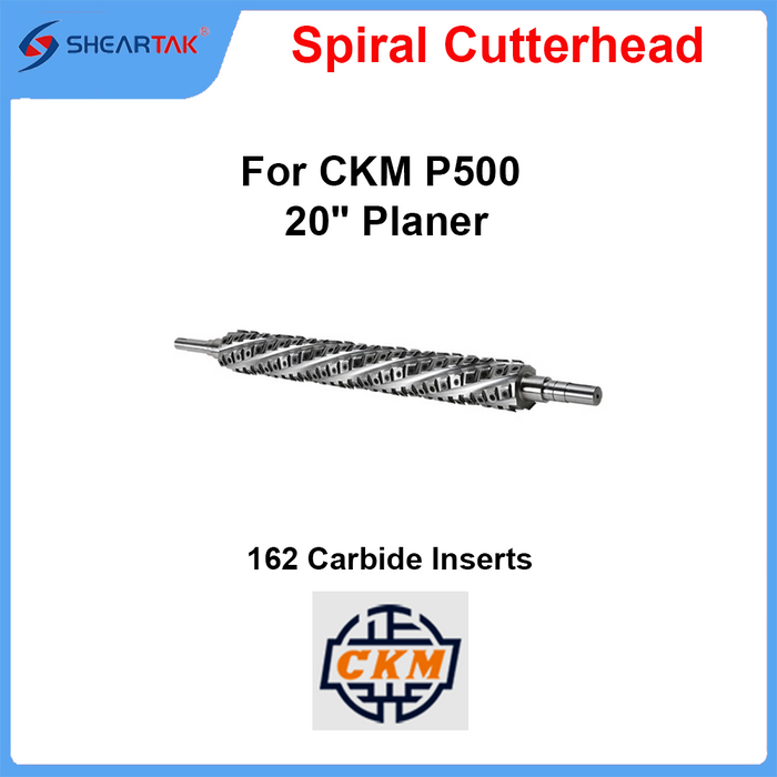 Spiral Cutterhead for CKM P500 20" Planer