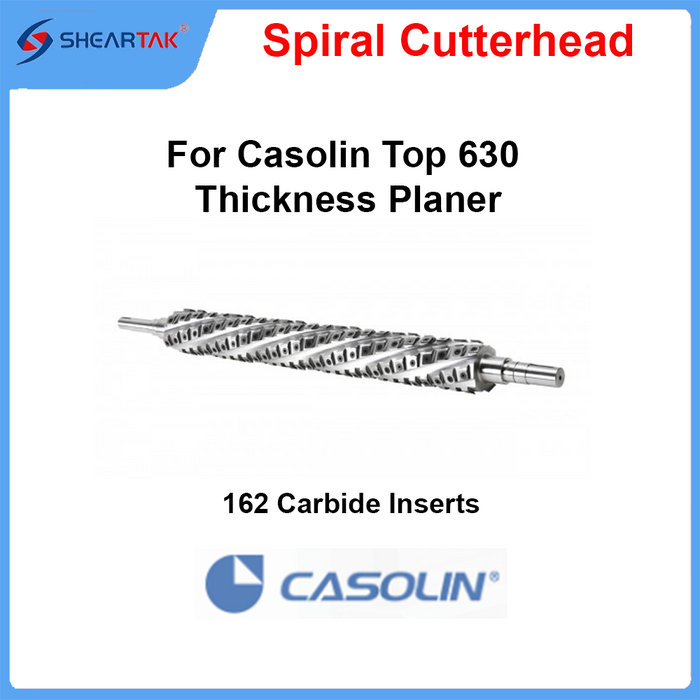 Spiral Cutterhead for Casolin Top 630 Thickness Planer