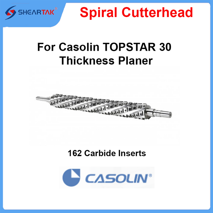 Spiral Cutterhead for Casolin TOPSTAR 30 Thickness Planer