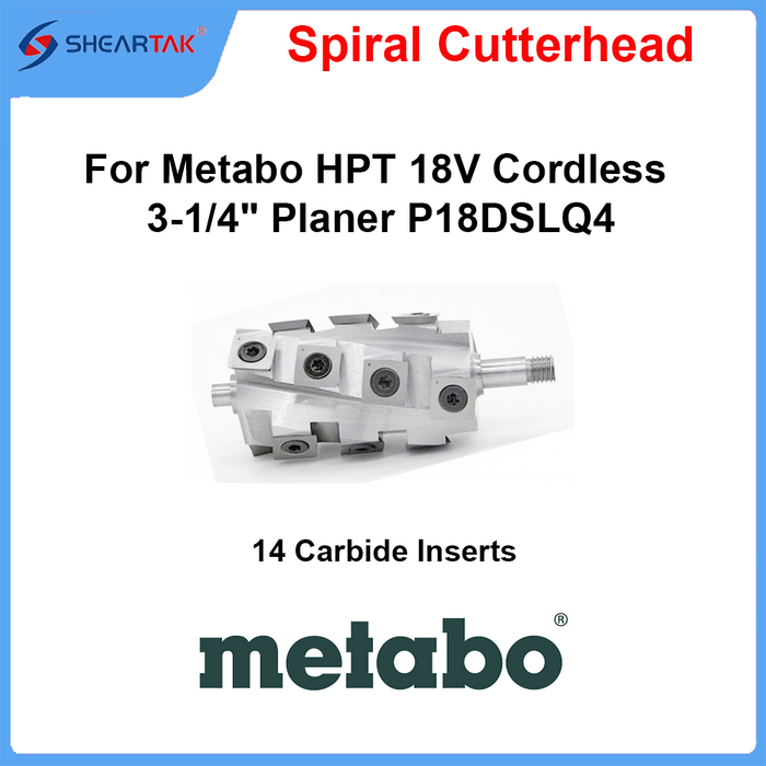 Surfboard Planning Drum for Metabo HPT 18V Cordless 3-1/4" Planer P18DSLQ4