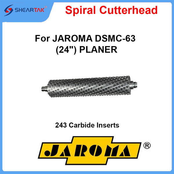 Spiral Cutterhead for JAROMA DSMC-63 (24") PLANER