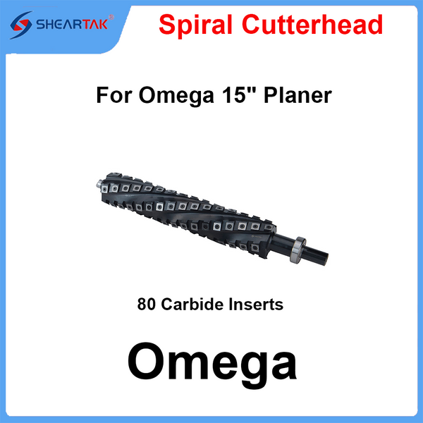 Helical Cutterhead for Omega 15" Planer
