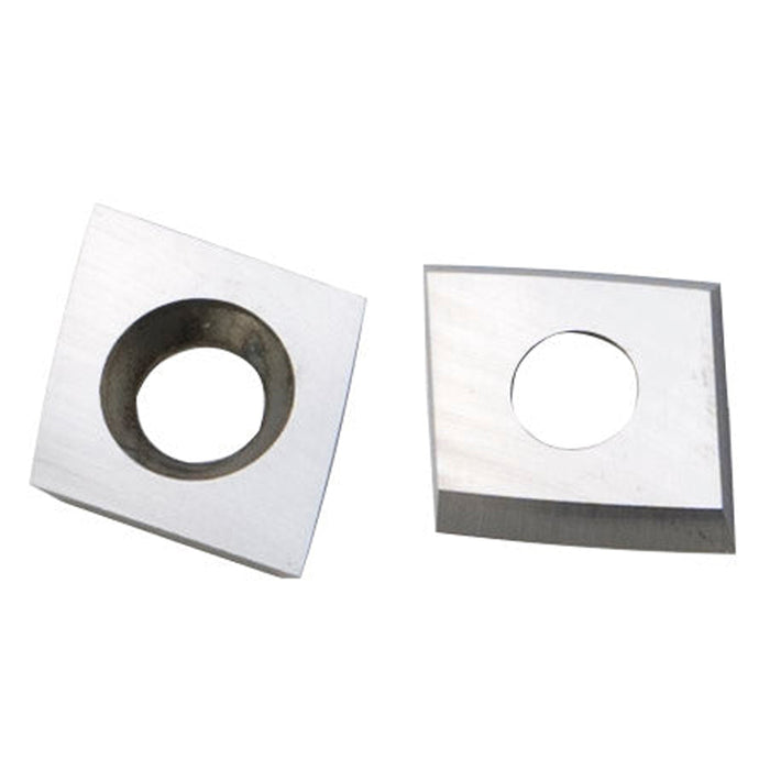 Reversible Rabbetting Carbide Knives 2 Sraight and 2 Round Edges