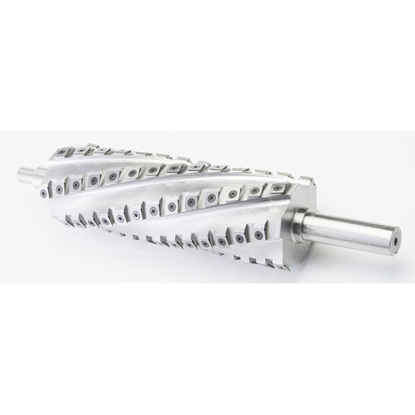 Spiral Cutterhead for WOLFENDEN 300MM Jointer 78 Carbide Inserts