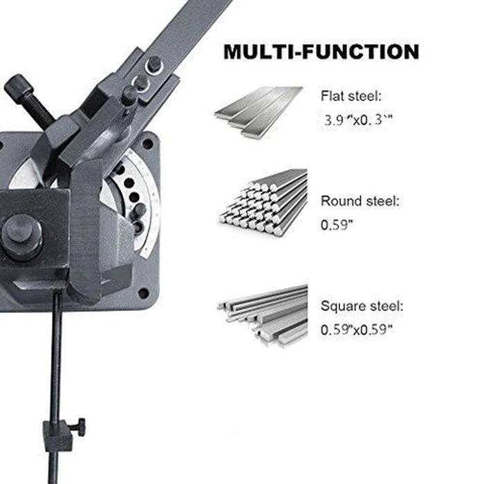 UB100 Universal High Capacity Cast-Iron Hot & Cold Metal Bar Bender