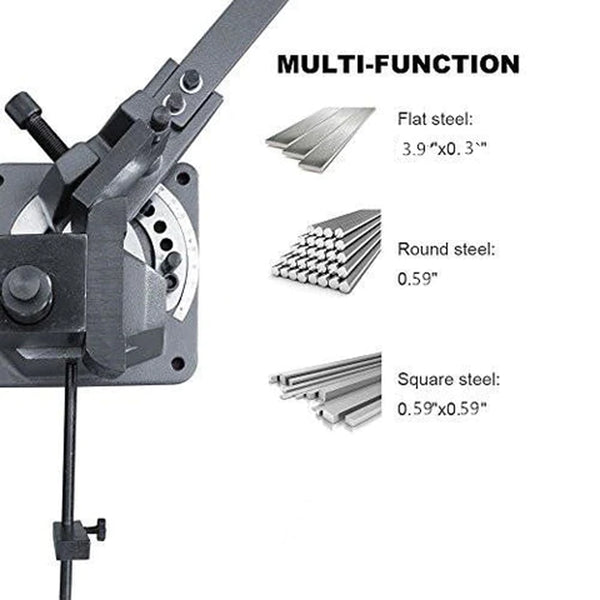 UB100 Universal High Capacity Cast-Iron Hot & Cold Metal Bar Bender