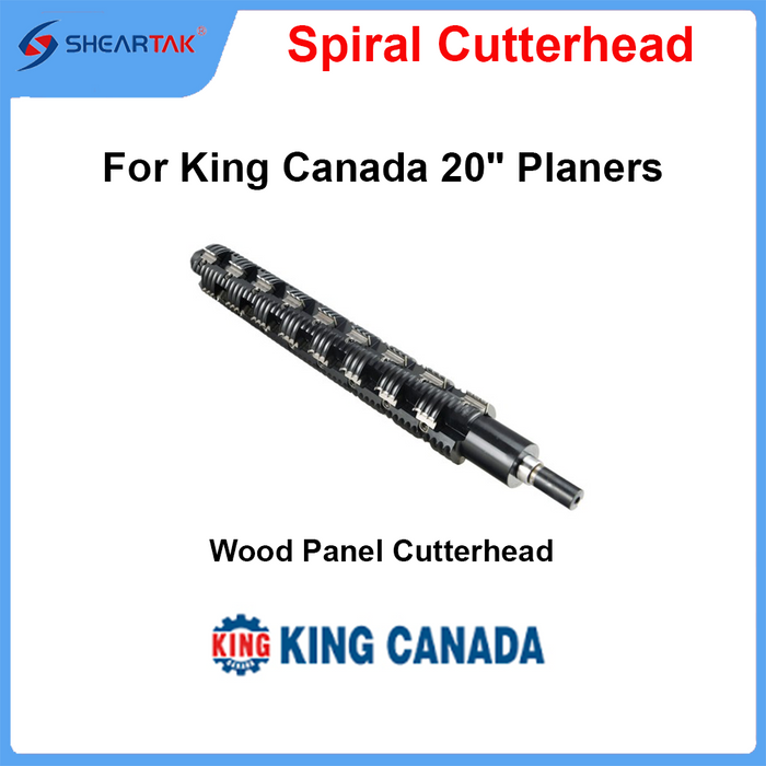 Contour Cutterhead, Wood Panel Cutterhead for King Canada 20" Planers