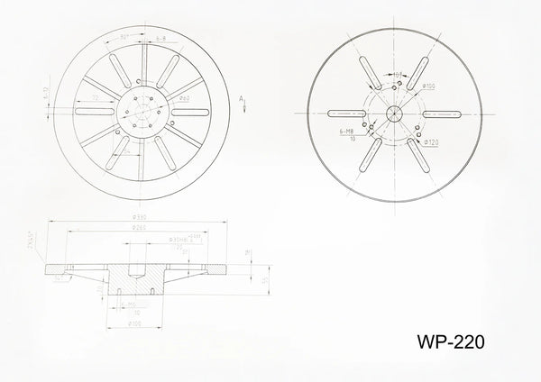WP220B Welding Positioner with digital display (110V -60HZ-1PH) - Sheartak Tools
