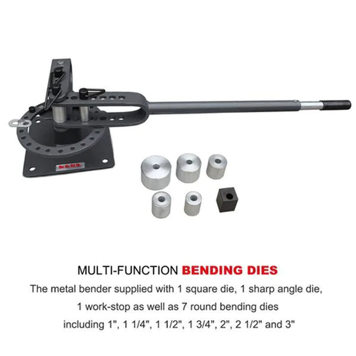 YP-9 Sturdy and Light Weight Bench-Top Compact Metal Bender