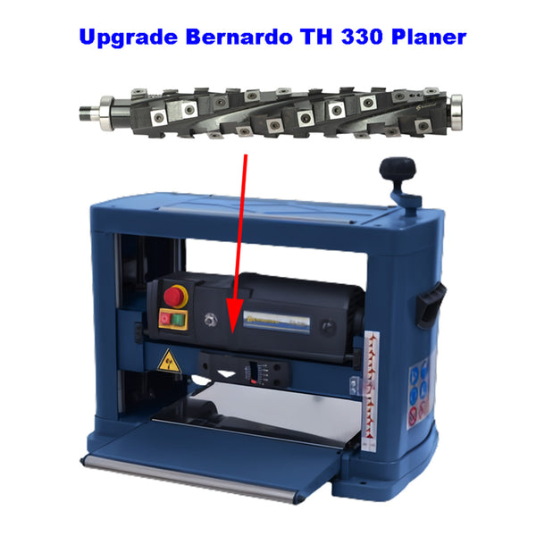 Sheartak Spiral Cutterhead for Bernardo Thicknessing Machine TH 330