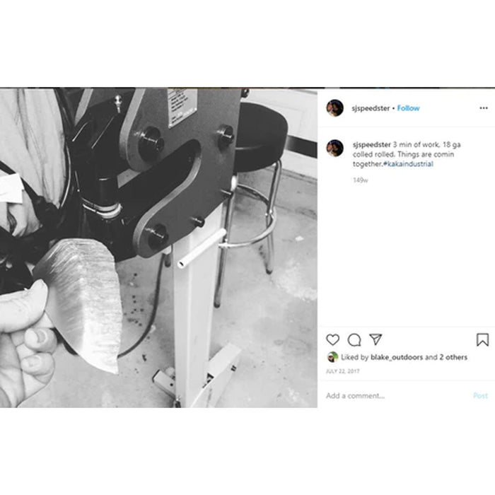 FSM-16 16 Gauge Mild Steel Capacity Shrinker Stretcher