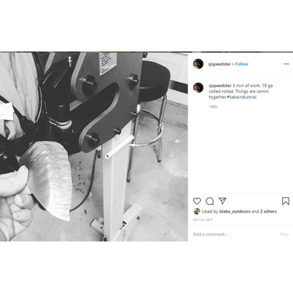 FSM-16 16 Gauge Mild Steel Capacity Shrinker Stretcher