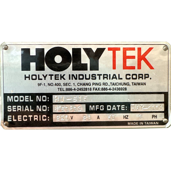 Sheartak Spiral Cutterhead for Holytek HJ-516 Jointer Surfacer Planer with 85 Carbide Cutters