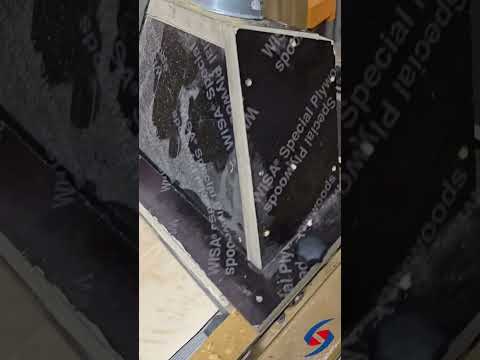 Demonstration of Sheartak Spiral Cutterhead for SCM 2040FS Planer installation and performance