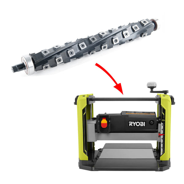 Spiral Cutterhead for Ryobi AP1305 12-1/2" Thickness Planer