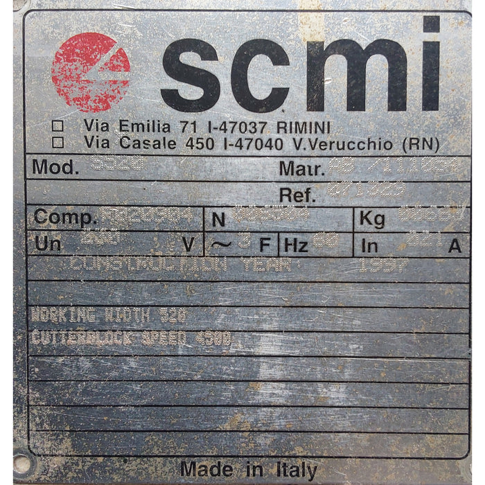 Sheartak Spiral Cutterhead for SCMI S520 Planer with 178 PCS of Carbide Blades
