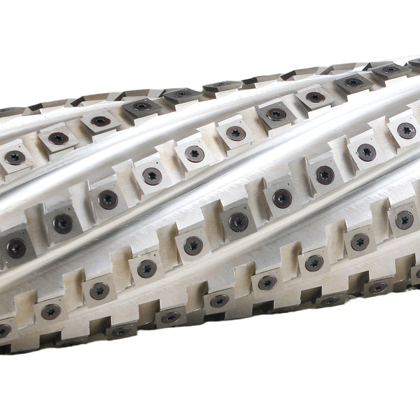 Sheartak Spiral Cutterhead for SCMI S520 Planer with 201 Carbide Blades