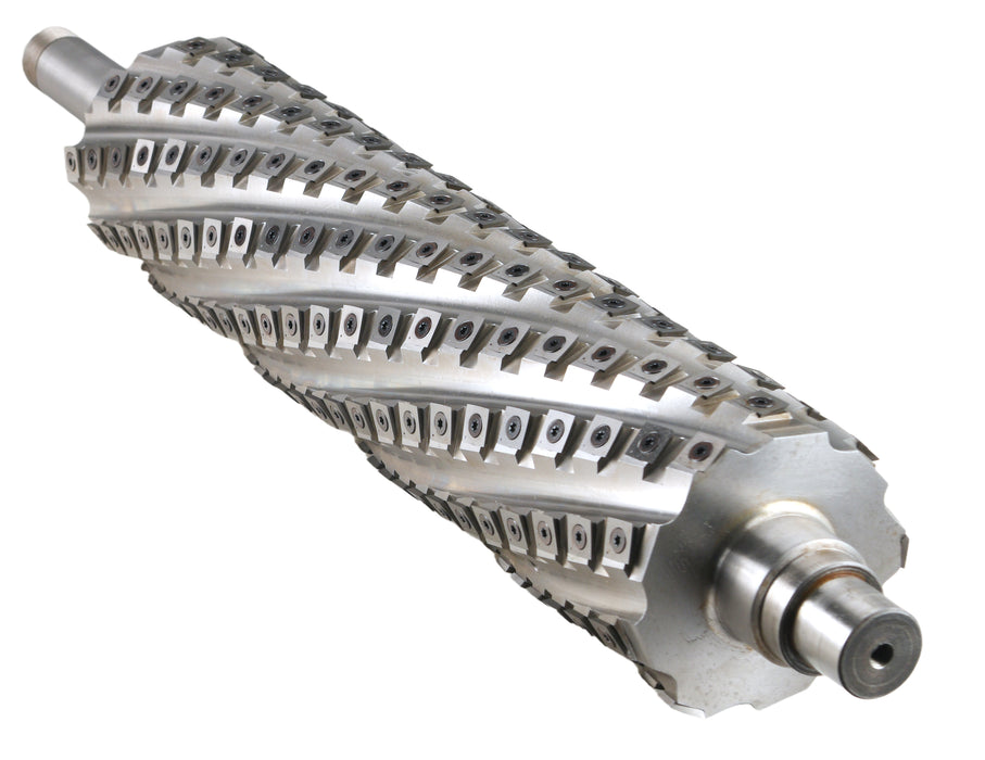 Sheartak Spiral Cutterhead for SCMI S520 Planer with 178 PCS of Carbide Blades