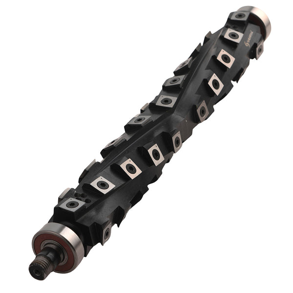 Upgrade Magnum Industrial MI-31170 13" Planer with Sheartak Helical Cutter 39 Carbide Cutters