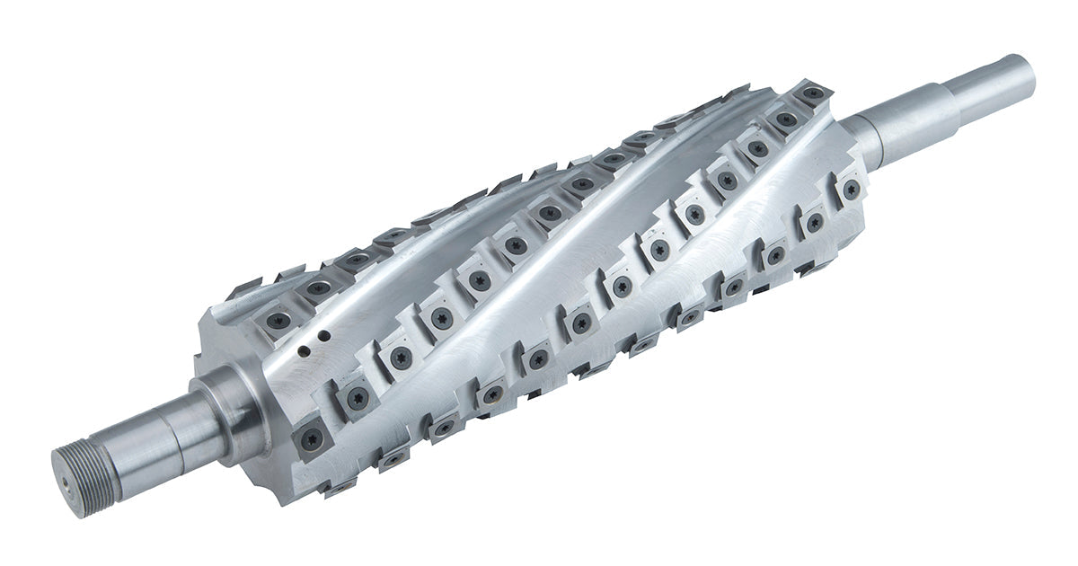 Spiral Cutterhead for Rojek MSP 315 12'' Combined Planer and Thicknesser