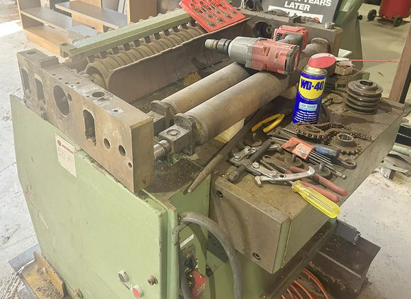 Shearak Helical Cutterhead for Tekan Arbor S 63 24" Planer