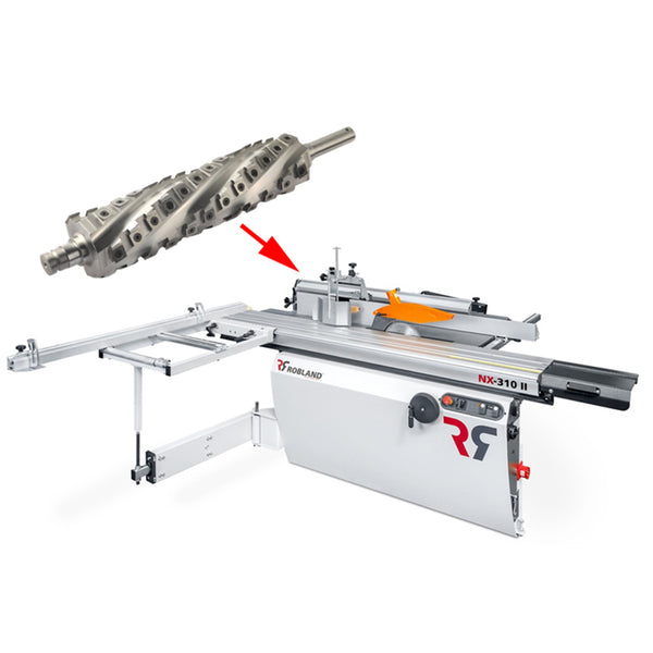 Sheartak Helical Cutterhead for Robland Combination Machine NX310