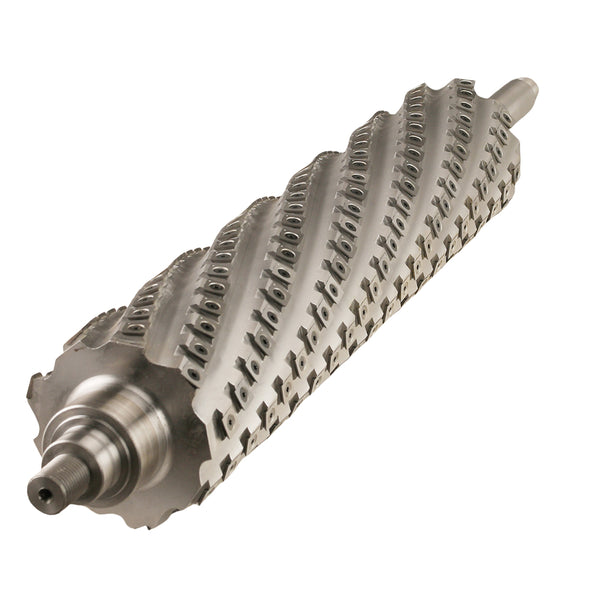 Sheartak Helical Cuttterhead for  Wadkin Bursgreen BAO 24" Planer Thicknesser 234 Carbides cutters