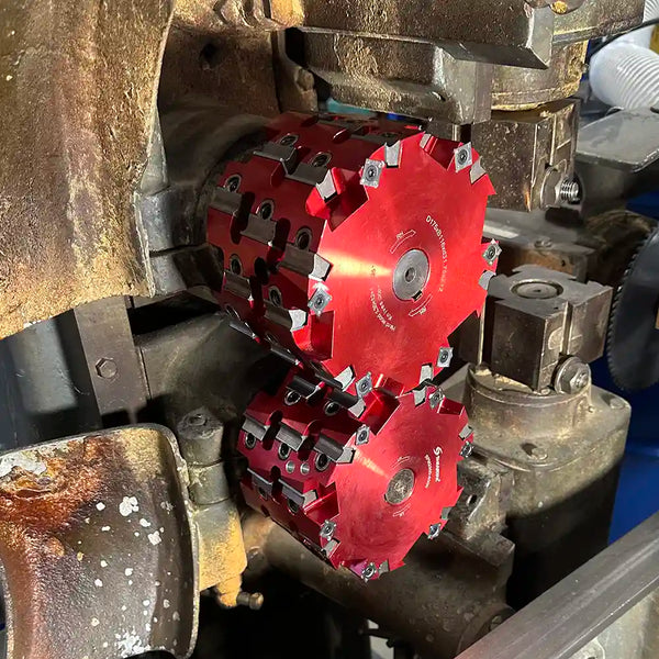 Upgrade the Bottom Head of Your Wadkin Single-End Tenoner ECA with Sheartak Helical Cutterheads - Sheartak Tools