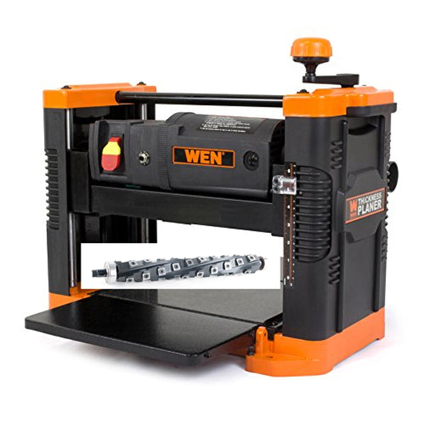 WEN 6550T 12.5"  Benchtop Thickness Planer with Sheartak Spiral Cutterhead