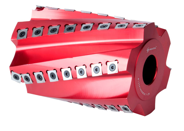 Sheartak 125mm ODx180mm CLx40mm Bore Spiral Moulder Head 6 wings