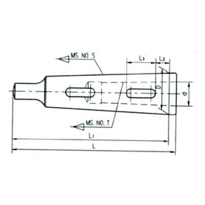 277 Morse Taper Sleeves