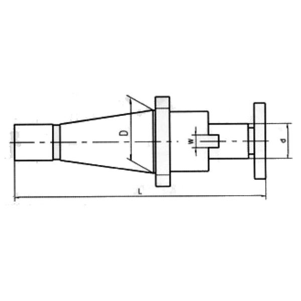 7:24 ISO40 Shank Shell End Mill Arbors