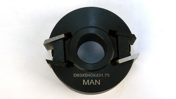 93x40x31.75mm Multi Profile STEEL Cutter Heads with Limitors