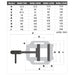 4" Drill Press Vise with Stationary Base BSM-100N
