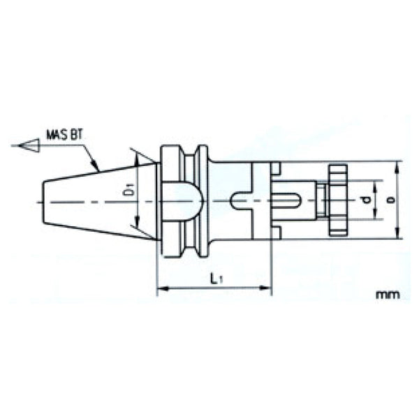 BT Combi Shell End Mill Arbors