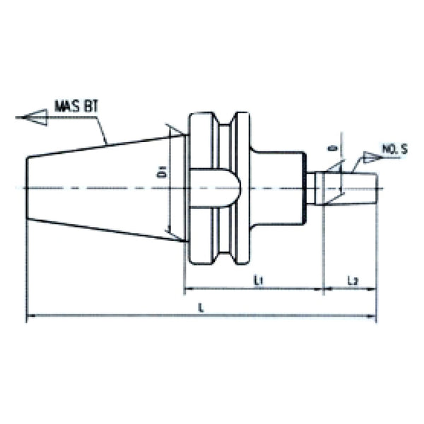 BT Drill Chuck Arbor