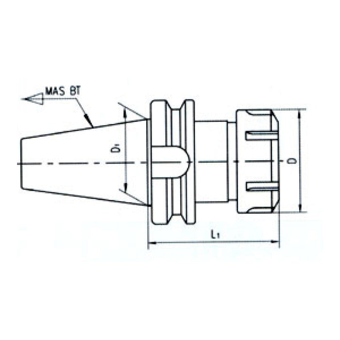 BT Milling Chuck Arbor