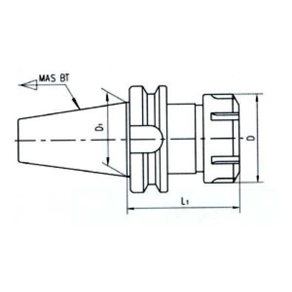 BT Milling Chuck Arbor