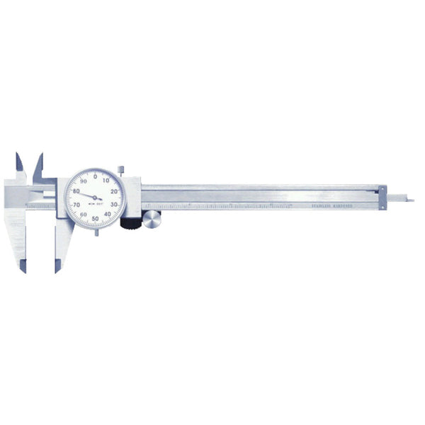 Carbide Tipped Measuring Face Dial Caliper