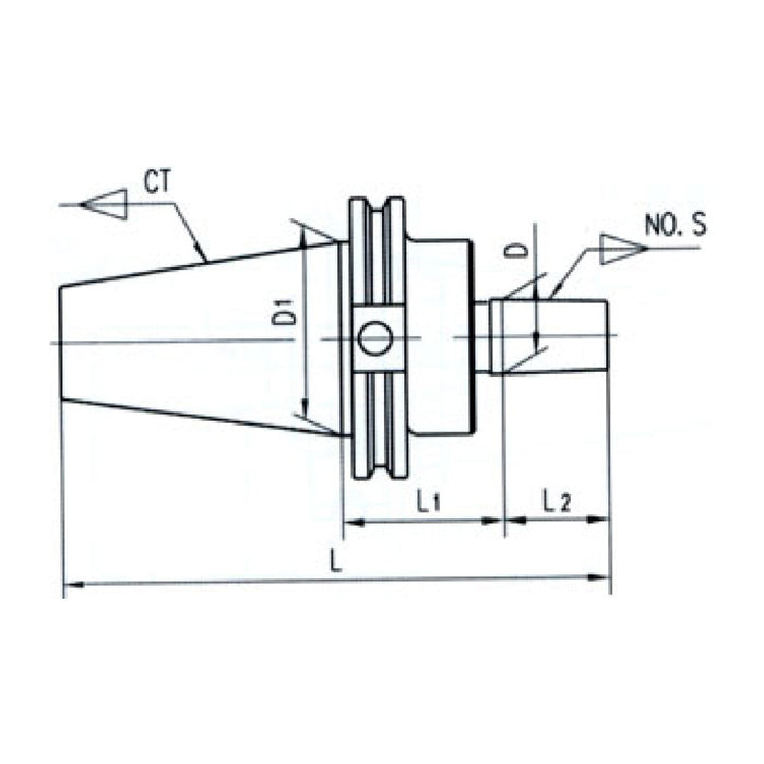 Cat Drill Chuck Arbor