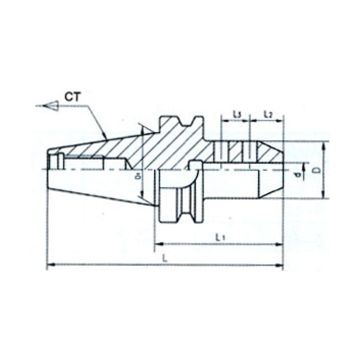 Cat End Mill Adaptor