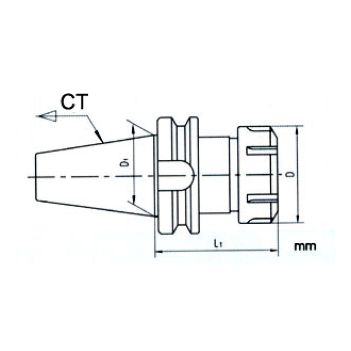 Cat Milling Chuck Arbor