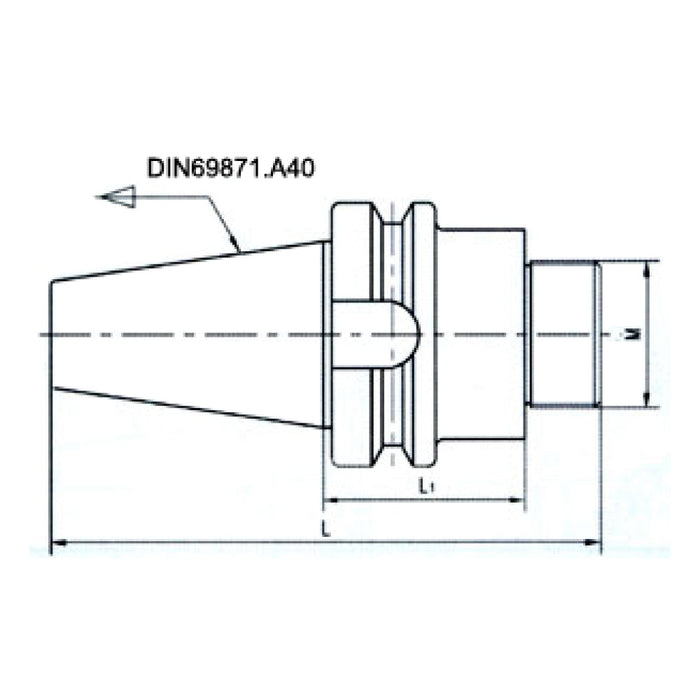 DIN69871 Boring Shank