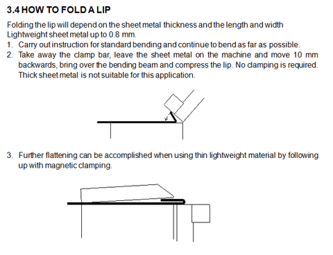 Pre-Order EB-4816B 48" Magnetic Sheet Metal Box and Pan Brake, 220V, 1-Phase