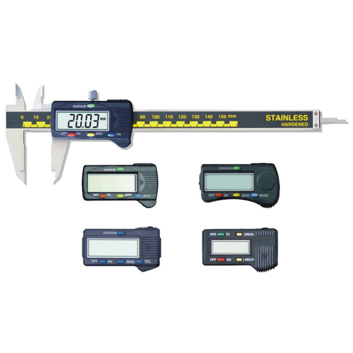 Four-Key Digital Caliper