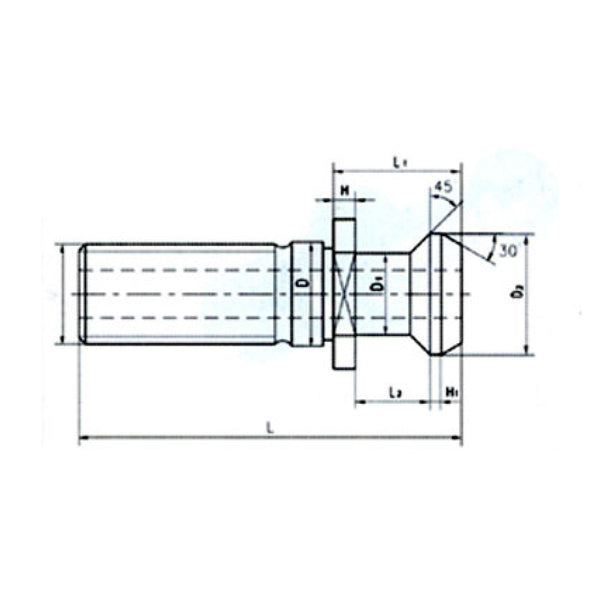 ISO/DIS7388-2 1984B PU Retention Knob - Sheartak Tools