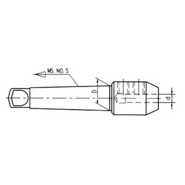 MT4 End Mill Holder - Tang Type - Sheartak Tools