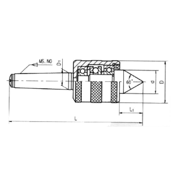 Medium Duty Live Center - Sheartak Tools