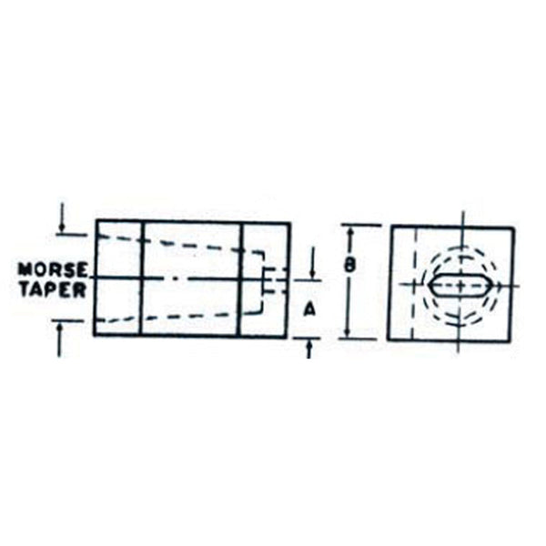Morse Taper Holder for Drilling #53 - Sheartak Tools